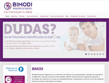 Tablet Screenshot of bimodi.com